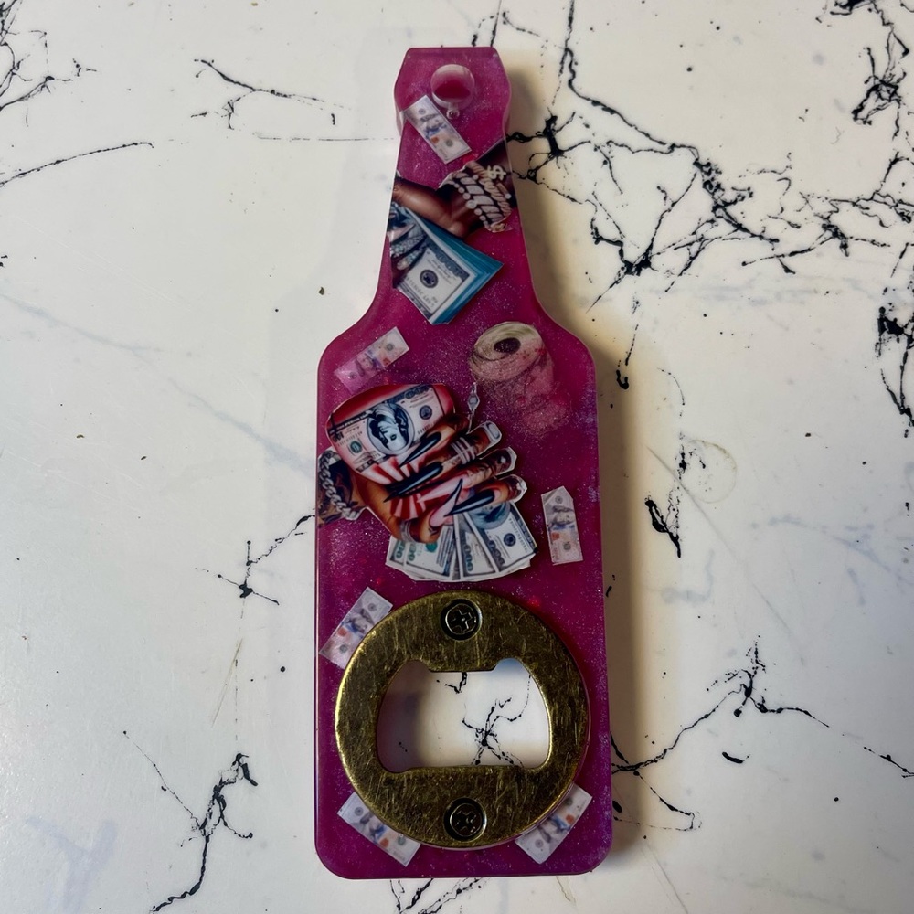 Glam Girl Money Bottle Opener | Baddie Collectible